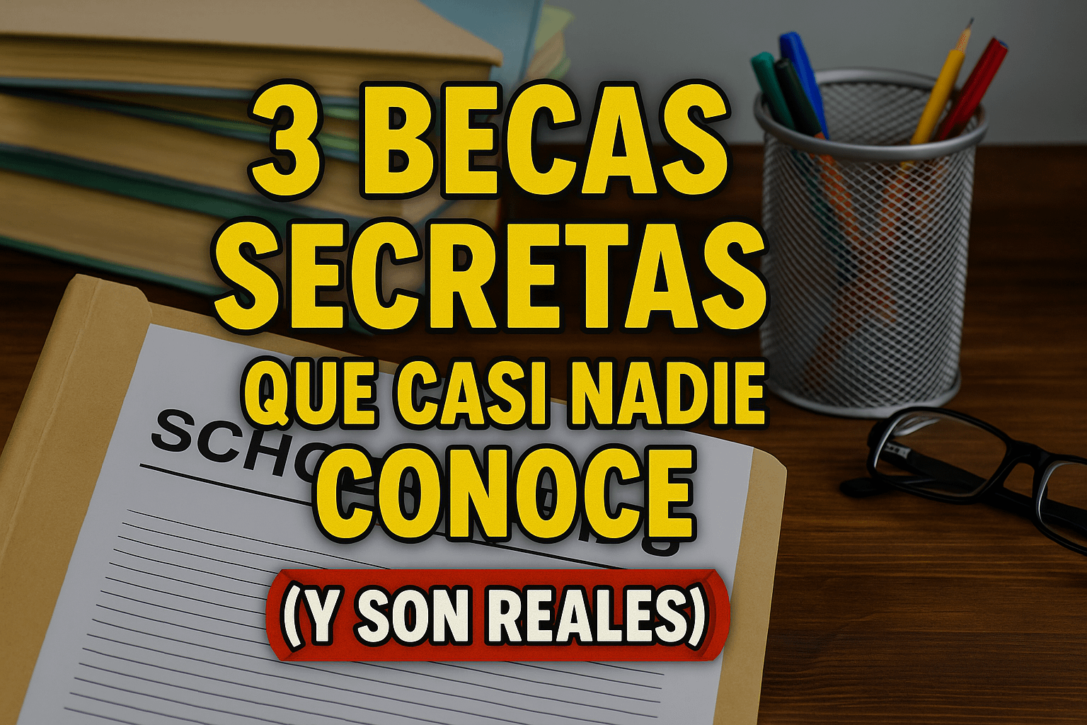 3 Becas Secretas Que Casi Nadie Conoce (¡Y Son Reales!)