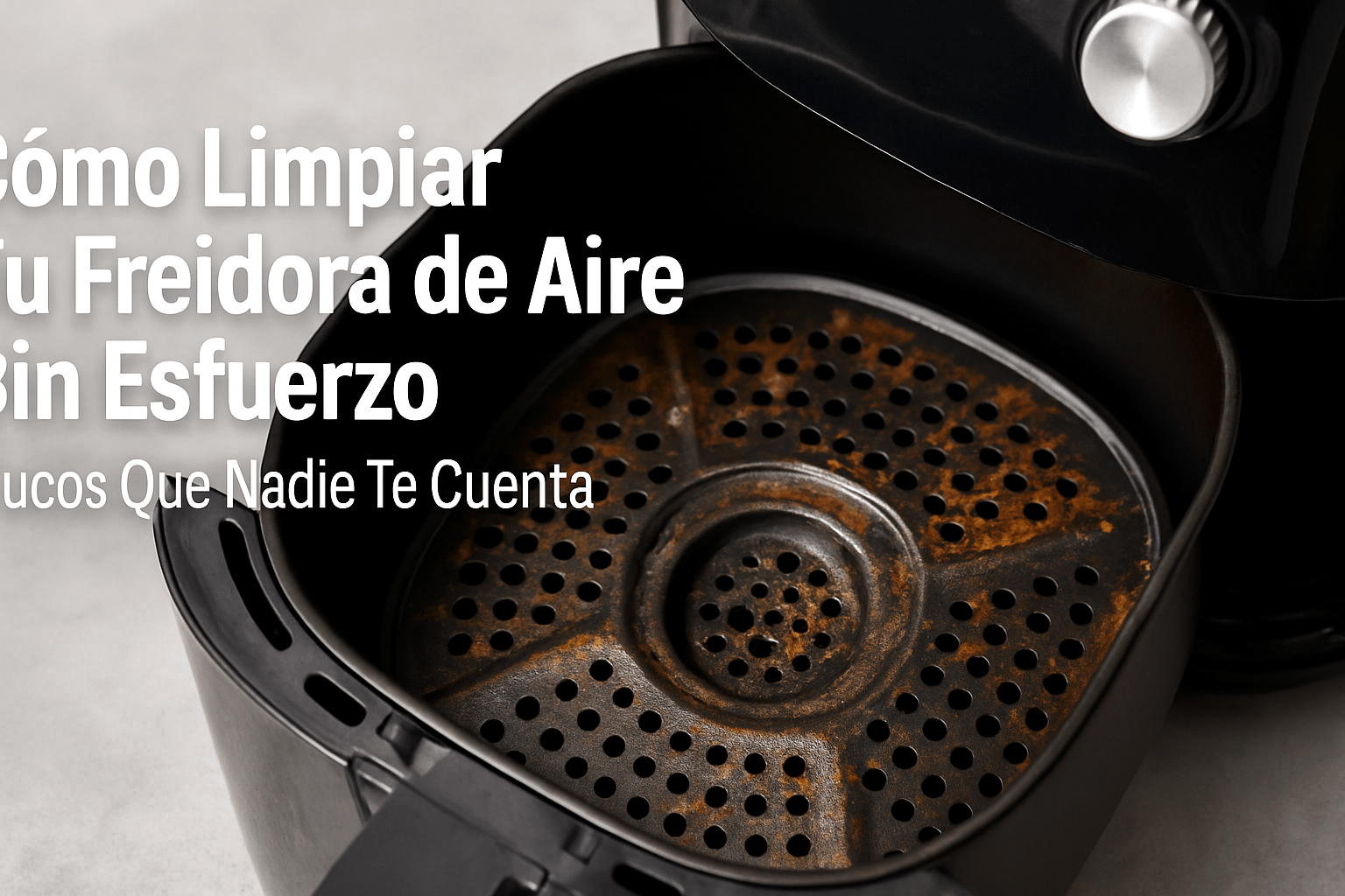 Cómo Limpiar Tu Freidora de Aire Sin Esfuerzo