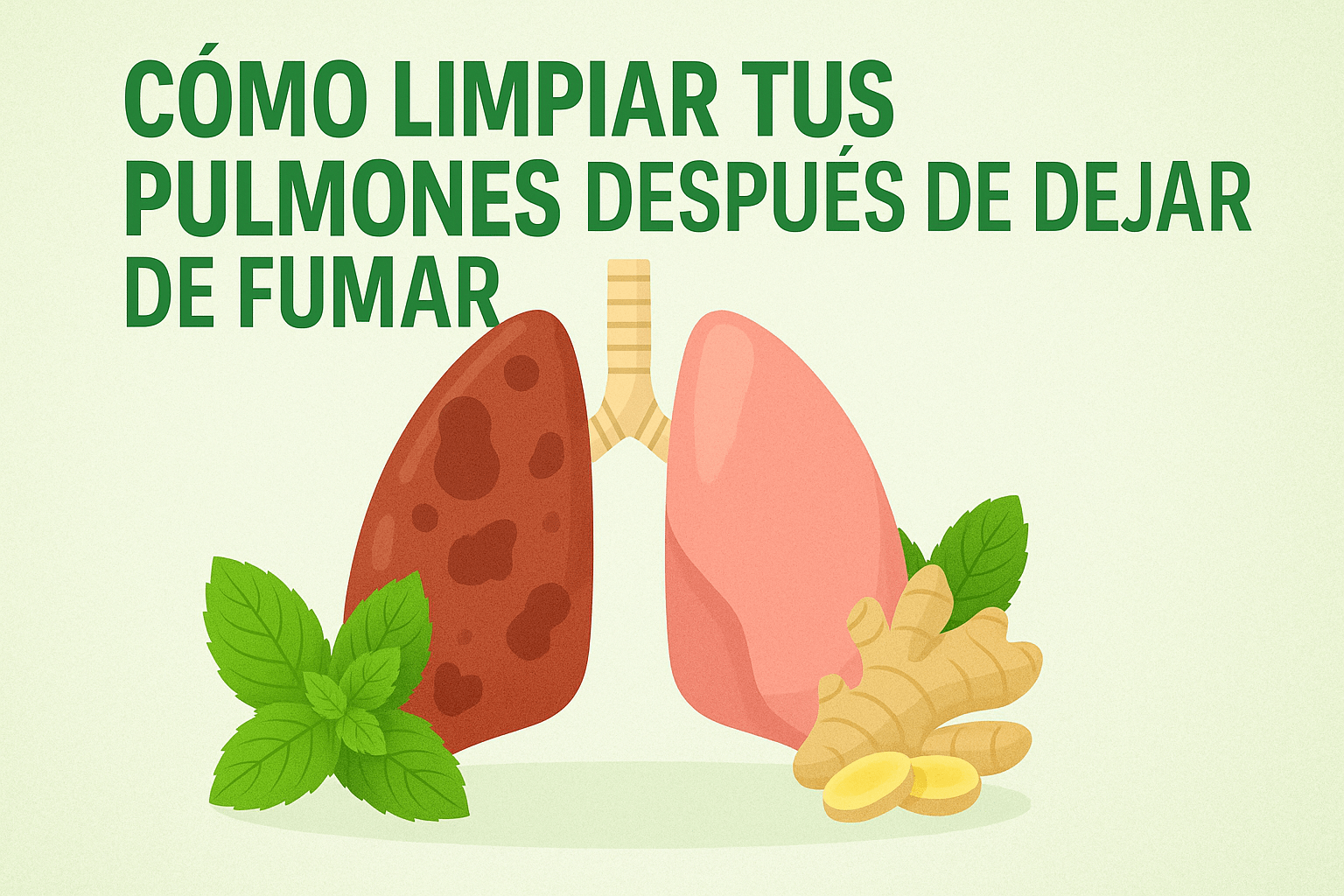 Cómo Limpiar Tus Pulmones Después de Dejar de Fumar