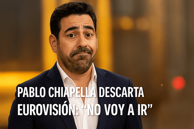 No voy a ir a Eurovisión