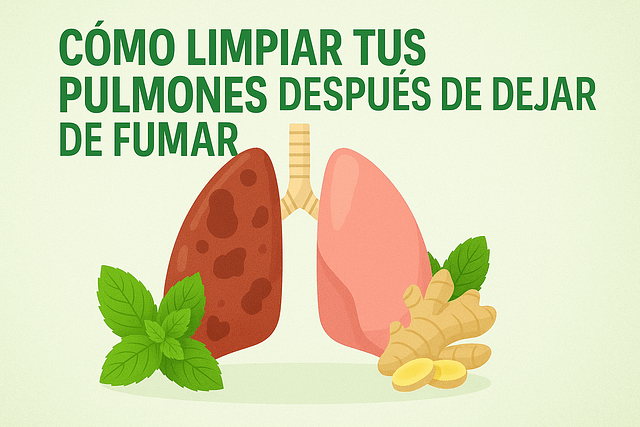 Cómo Limpiar Tus Pulmones Después de Dejar de Fumar