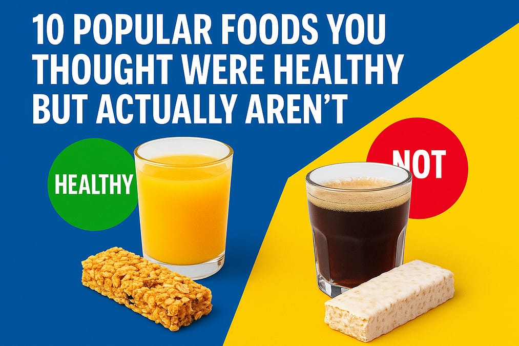Popular Foods You Thought Were Healthy