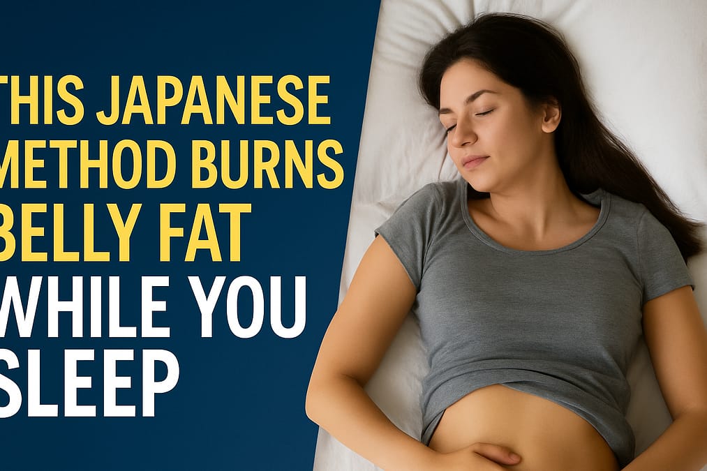 This Japanese Method Burns Belly Fat While You Sleep