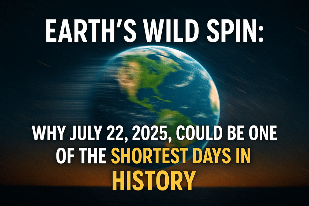 Why July 22, 2025, Could Be One of the Shortest Days in History!